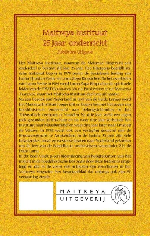jaar onderricht jubileum uitgave | Boeddha Boeken - Boeddhistische boeken, meditatie, filosofie, Tibetaans boeddhisme boeken, boeddhistische meditatie, Tibetaans boeddhisme boeken